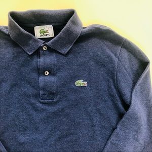 ♥️HP♥️⭐️ Lacoste long sleeves polo sz M